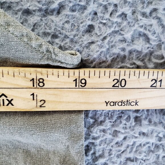 Universal Thread Jumpsuit Womens Medium Green Utility Pockets Linen Blend - Picture 5 of 9